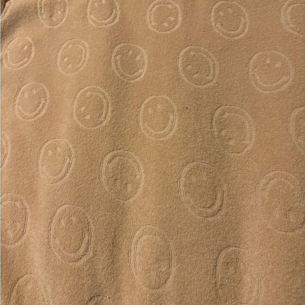 Offline by Aerie Smiley Face Tan Dress terry cloth - Picture 4 of 7